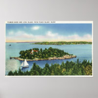 Vue sur le pub de citrouille et Long Island