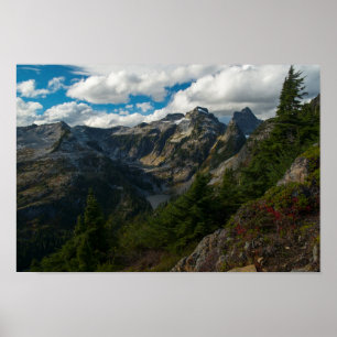 Affiches Vue sur les lacs Middle et Lower Thornton