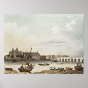 Affiches Vue sur Westminster et le pont