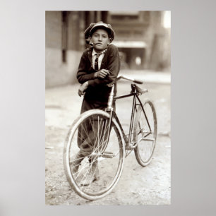 AFFICHES WACO TEXAS MESSENGER BOY 1913