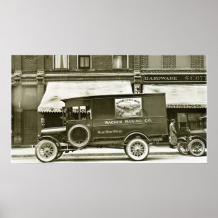 Affiches Wagner Baking Entreprise Livraison Truck