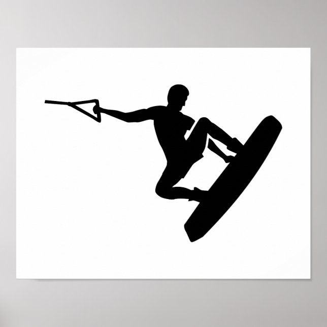 Affiches Wakeboarder (Devant)