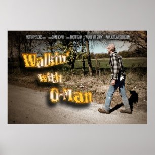 Affiches Walkin avec le G-Man