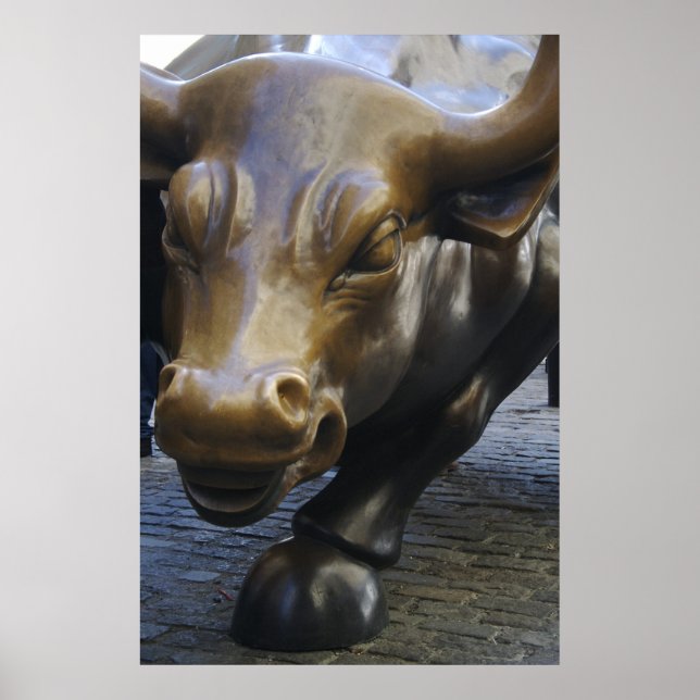 Affiches Wall Street Bull (Devant)