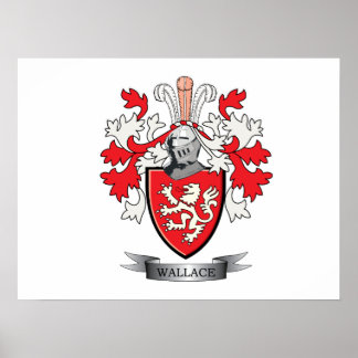 Affiches Wallace Family Crest Armoiries