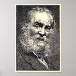 Affiches Walt Whitman Engraving, 52 ans