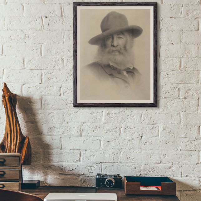 Affiches Walt Whitman : Le bon poète gris (Créateur téléchargé)