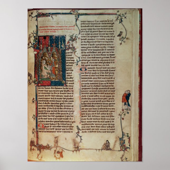 Affiches Walter Map raconte l'histoire des aventures (Devant)