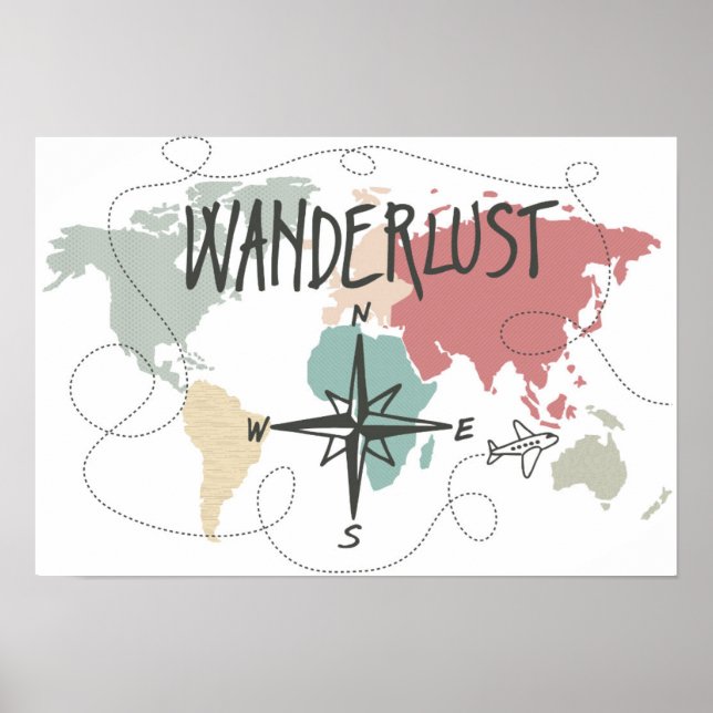 Affiches Wanderlust (Devant)