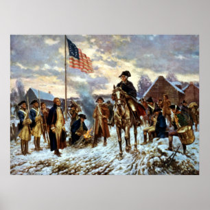 Affiches Washington à la forge de vallée
