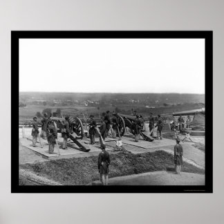 Affiches Washington, DC Défendre les équipages de canons 18