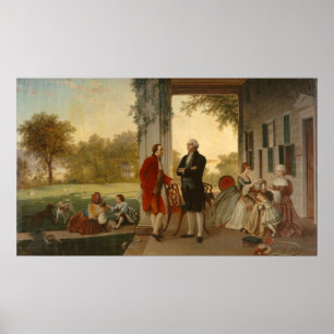 Affiches Washington et Lafayette