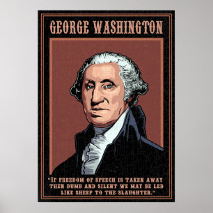 Affiches Washington - Liberté d'expression