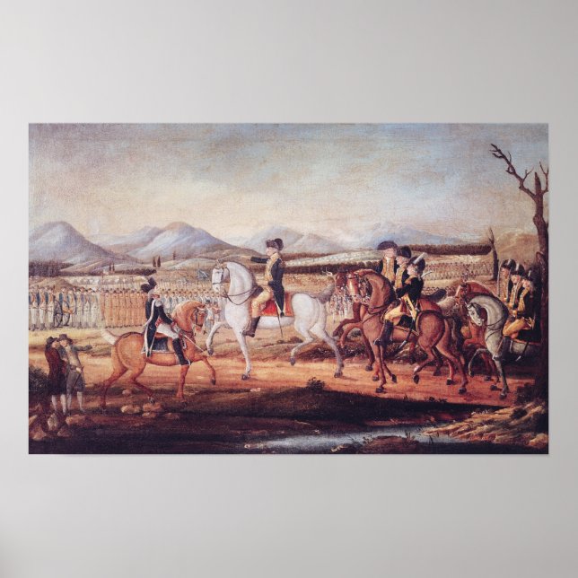 Affiches Washington Revue de l'armée occidentale (Devant)