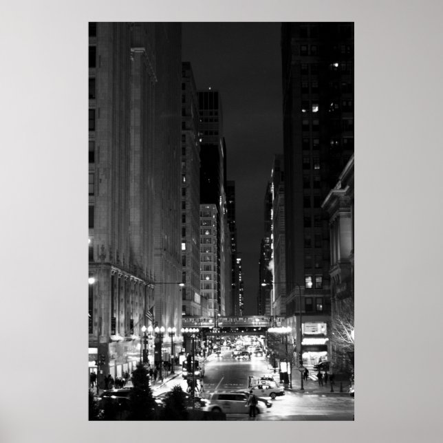 Affiches Washington Street - Chicago, IL (Devant)