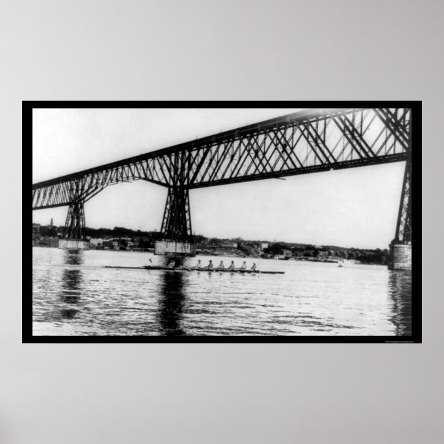 Affiches Washington Varsity Rowing Shell 1913 (Devant)