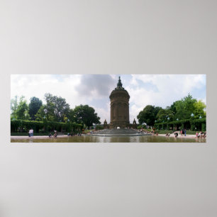 Affiches Wassertraum Mannheim, Allemagne