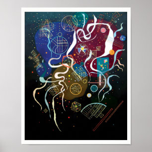 Affiches Wassily Kandinsky - Mouvement Un art Abstrait