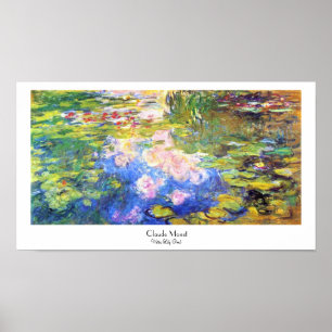 Affiches Water Lily Pond Claude Monet