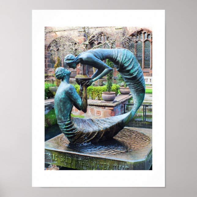 Affiches Water of Life sculpture (Devant)