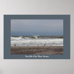 Affiches Waves Sea Isle City