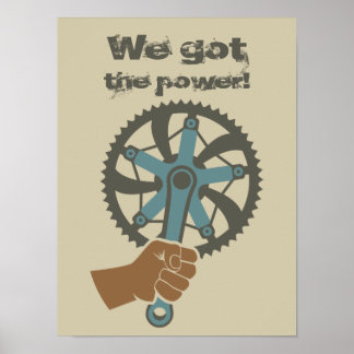 Affiches We got the power