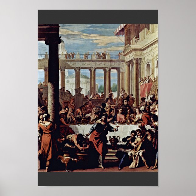 Affiches Wedding At Cana By Ricci Sebastiano (Devant)