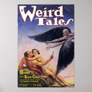 Affiches weird tales art