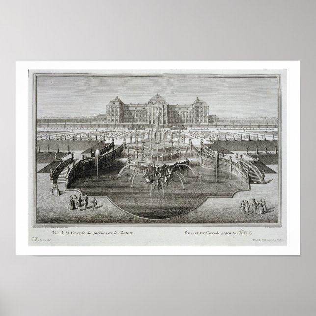 Affiches Weissenstein, vue sur le château depuis le Bar (Devant)