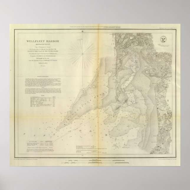 Affiches Wellfleet Harbour, Masse (Devant)