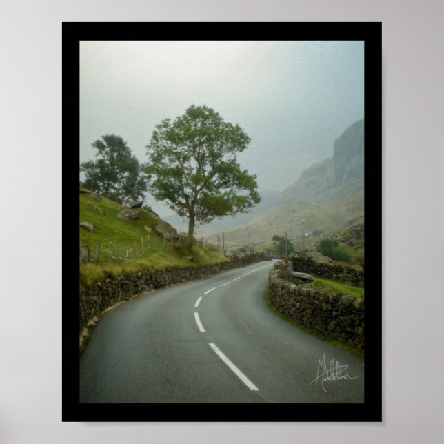 Affiches Welsh Road [Imprimer l'art] (Devant)