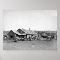Western Ranch House dans le Dakota du Sud Photo