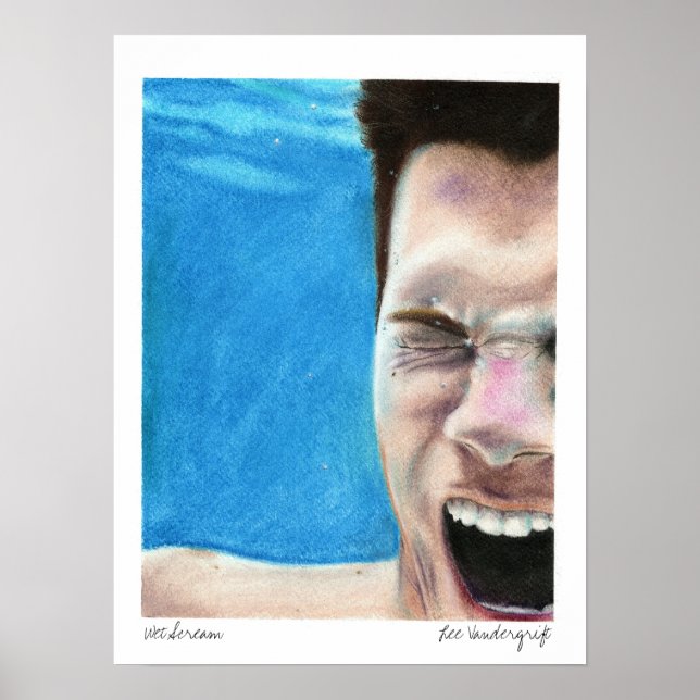 Affiches Wet Scream par Lee Vandergrift (Devant)