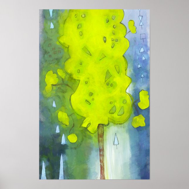 Affiches Whee, un arbre (Devant)