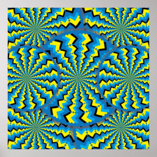 Affiches Wheelies de zigzag