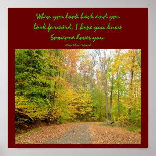 Affiches When you look back and...Poster