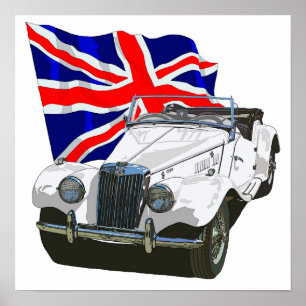 Affiches White MG TF
