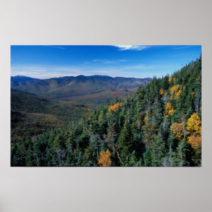 Affiches White Mountain N.F., NH. La vue de près