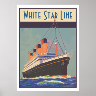 Affiches White Star Line (Titanic)