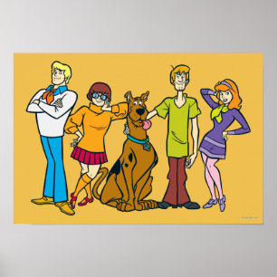 Affiches Whole Gang 14 Mystery Inc