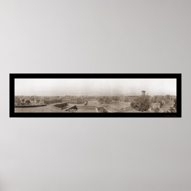 Affiches Wichita, KS Photo 1912 (Devant)