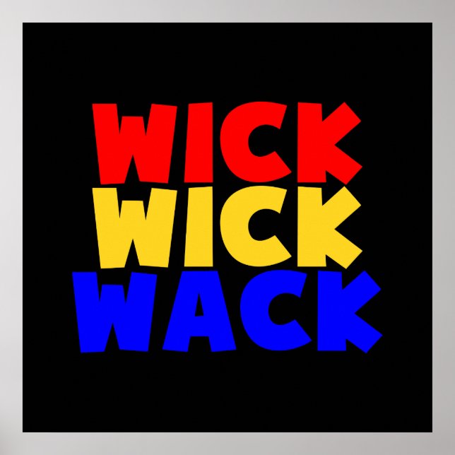 Affiches Wick Wick Wack (Devant)