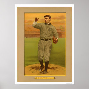 Affiches Wild Bill Donovan Tigers Baseball 1911