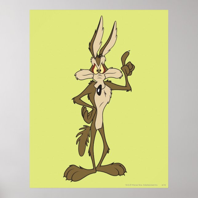 Affiches Wile E. Coyote Haut (Devant)