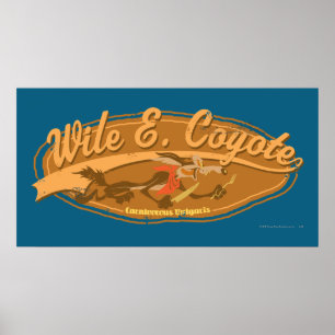 Affiches WILE E. COYOTE™ Vulgaris carnivore