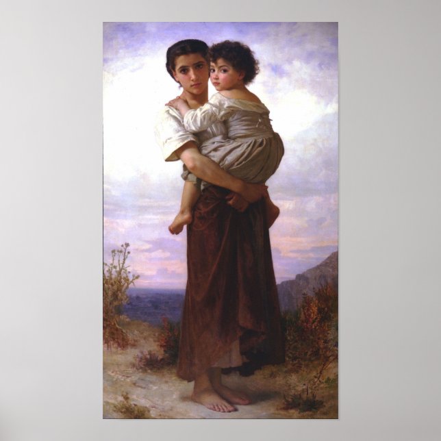 Affiches William-Adolphe Bouguereau-Young Tziganes (Devant)