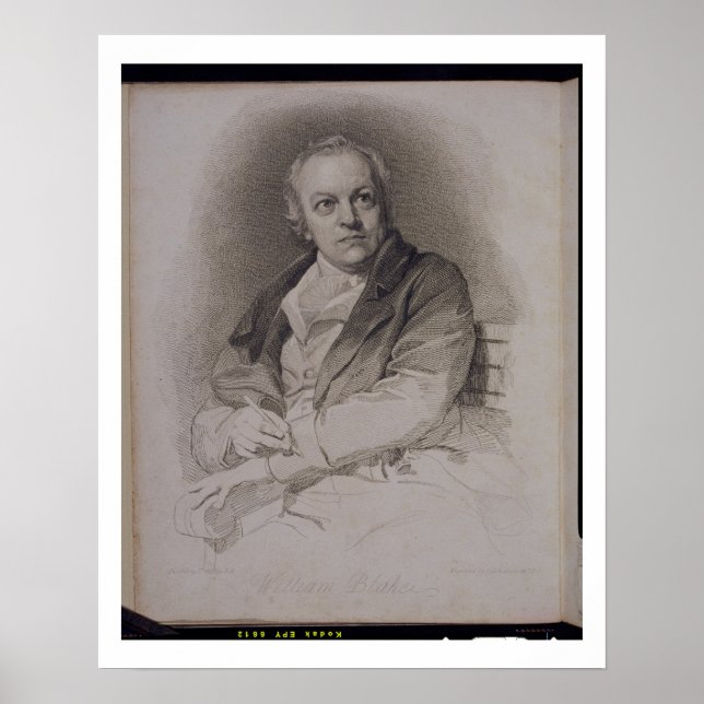 Affiches William Blake (1757-1827) gravé par Luigi Schiav (Devant)