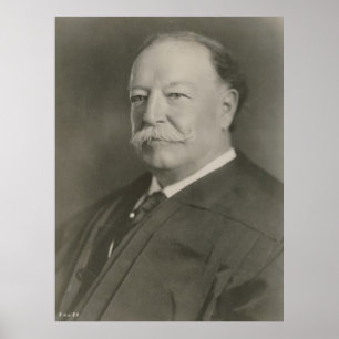 Affiches WILLIAM HOWARD TAFT en tant que copie du juge en