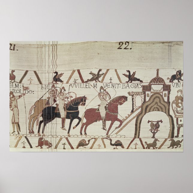 Affiches William le Conquérant arrive à Bayeux (Devant)