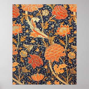 Affiches William Morris Cray Floral Art Nouveau Motif